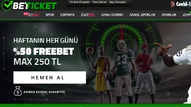 Betticket Bahis ve Casino , Giriş yap Betticket136.com
