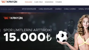 Betkanyon Bahis ve Casino , Giriş yap Betkanyon190.com